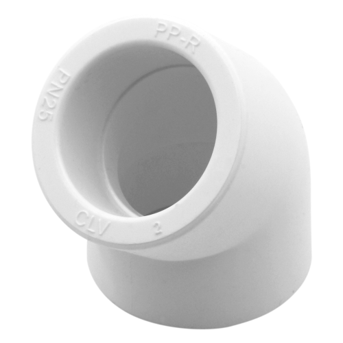 Угольник 45° РОСТерм 63х63 полипропилен PR-U45-63